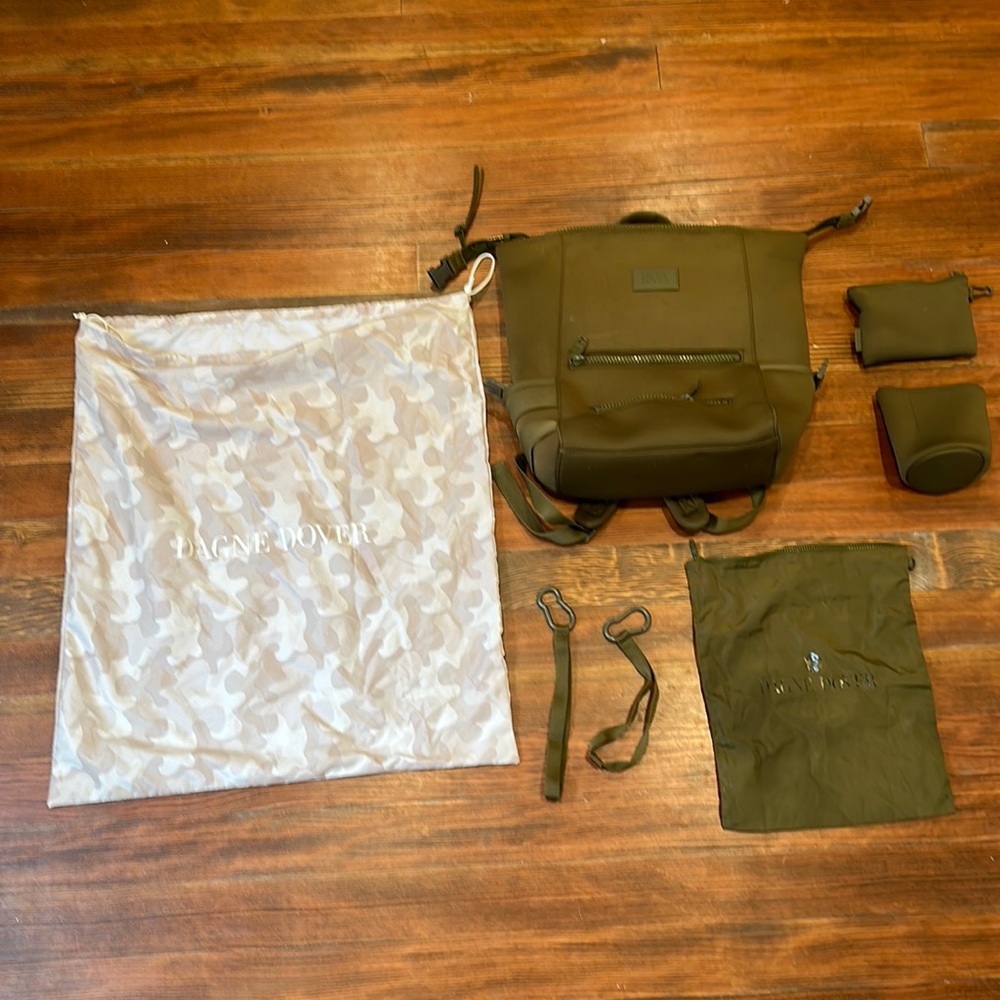 Danger Dover Indi Diaper Backpack - Dark Moss
